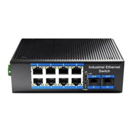 Switch niezarządzalny Cudy IG1005 8x10/100/1000Mbps PoE+ 2xSFP, DIN-rail