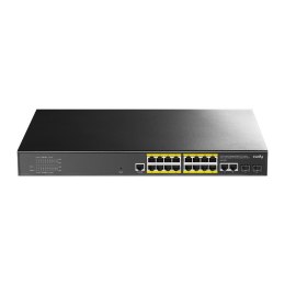 Switch zarządzalny Cudy GS2018PS2-200W 16x10/100/1000Mbps PoE+ 200W 2x1000Mbps Uplink 2xSFP L2 Managed