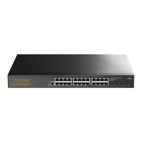 Switch zarządzalny Cudy GS2024S2 24x10/100/1000Mbps 4xSFP