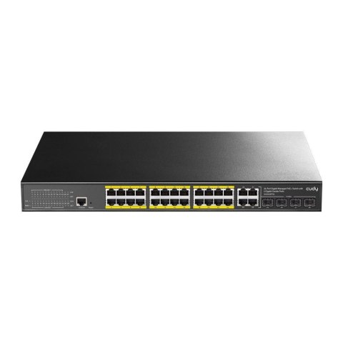 Switch zarządzalny Cudy GS2028PS4-300W 24x10/100/1000Mbps PoE+ 300W 4xSFP/TP Combo