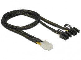 Delock Kabel rozdzielacz zasilania 2x PCI Express 8Pin/1x 6Pin oplot