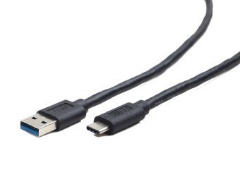 Gembird Kabel USB 3.0 typ C AM/CM/0.5m/czarny