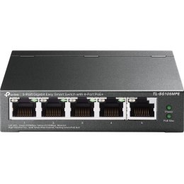 5-PORT GIGABIT EASY SMART/SWITCH WITH 4-PORT POE+