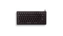 COMPACT KEYBOARD G84-4100 EU/BLACK USB PS/2 US-ENGL INTL