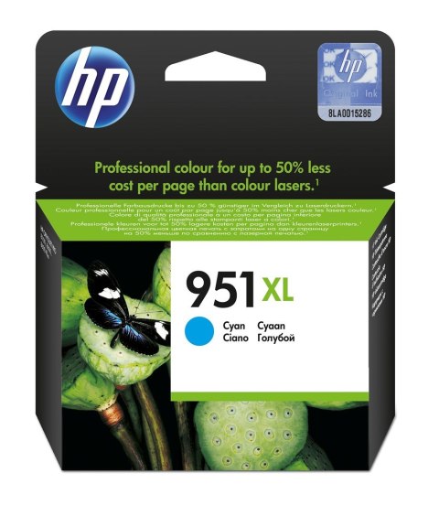 HP 951XL - Hojtydende - cyan - origina