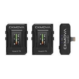 CKMOVA Vocal X V6 MK2 - Bezprzewodowy system lightning z dwoma mikrofonami