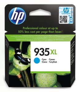 HP 935XL - Hojtydende - cyjan - origina