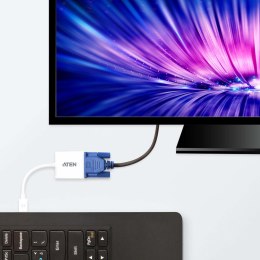 Aten Mini DisplayPort to VGA Adapter | VC920