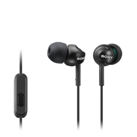 Sony In-ear Headphones EX series, Black Sony | MDR-EX110AP | In-ear | Black