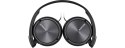 Sony | MDR-ZX310 | Foldable Headphones | Wired | On-Ear | Black