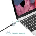 AUKEY CB-CD6 nylonowy kabel Quick Charge USB C - USB C | 2m | 3A | 60W PD | 20V