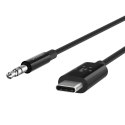 Belkin Adapter przejsciówka USB-C do 3,5mm Audio 0,9m czarny