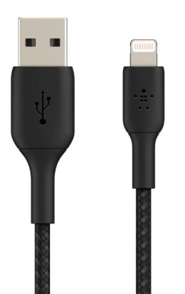 Belkin Kabel Braided USB- Lightning 3m czarny