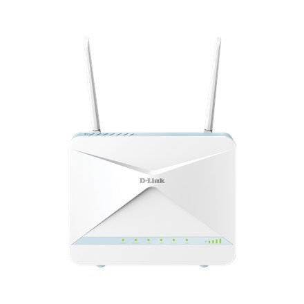 D-Link AX1500 4G CAT6 Smart Router G416/E 802.11ax 300+1201 Mbit/s 10/100/1000 Mbit/s Ethernet LAN (RJ-45) ports 3 Mesh Support 