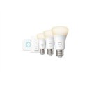 Philips Hue W Starter Kit 9,5W A60 E27 3pcs, Bridge, Switch Philips Hue Hue W Starter Kit 9,5W A60 E27, 3pcs, Bridge, Switch E27