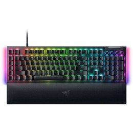 Razer BlackWidow V4 Mechanical Gaming Keyboard, Green Switch, Nordic Layout, Wired, Black Razer