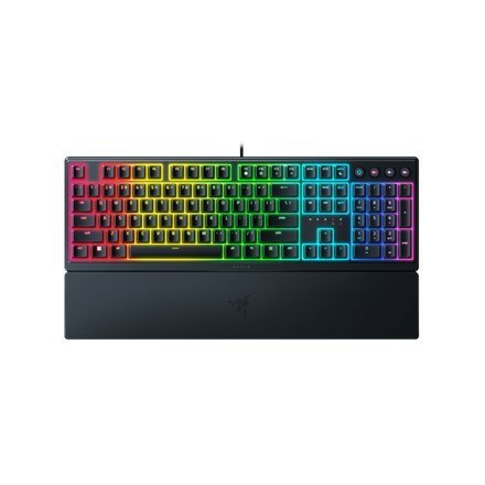 Razer Ornata V3 Gaming Keyboard RGB LED light US Wired Mecha-Membrane