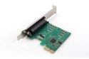 Kontroler LPT PCI Express 1xDB25Low Profile, Chipset:ASIX99100