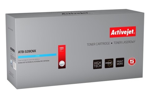 Toner Activejet ATB-328CNX (zamiennik Brother TN-328C; Supreme; 6000 stron; niebieski)