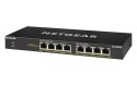 8-PORT GB POE+ FLEX SWITCH/FANLESS