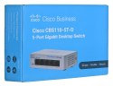 CBS110 UNMANAGED 5-PORT GE/DESKTOP EXT PS