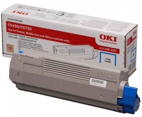 OKI Toner 43872307 Cyan