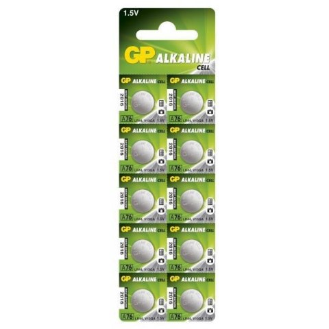 Bat. zegarkowe ALKALICZNE alkaliczna, AG13 / LR44, 1.5V blister 10 szt. (A76-U10)