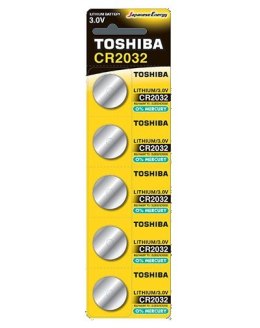 Bateria TOSHIBA CR2032 3V p5/blister cena za 1szt