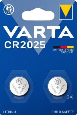 Bateria Varta Electronics CR2025 2szt 0969