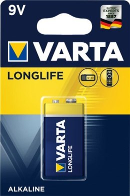 Bateria alkaliczna VARTA 9V LONGLIFE 1szt./bl.