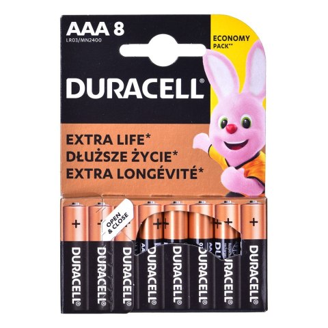 DURACELL Basic MN2400 AAA BL8 Duracell