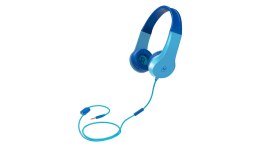 Motorola | Kids Wired Headphones | Moto JR200 | Over-Ear Built-in microphone | Over-Ear | 3.5 mm plug | Blue