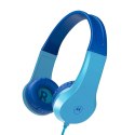 Motorola | Kids Wired Headphones | Moto JR200 | Over-Ear Built-in microphone | Over-Ear | 3.5 mm plug | Blue