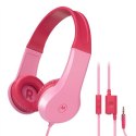 Motorola | Kids Wired Headphones | Moto JR200 | Over-Ear Built-in microphone | Over-Ear | 3.5 mm plug | Pink