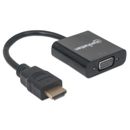 Konwerter Adapter HDMI na VGA 1080p z Zasilaniem USB