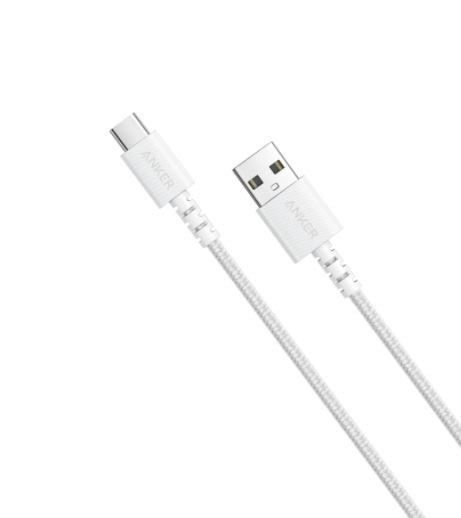 Anker Kabel PowerLine Select+ USB-A - USB-C 6ft biały