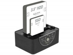 Delock Stacja dokująca HDD SATA DUAL