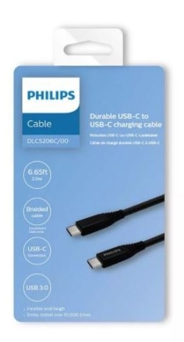 Philips Kabel USB-C to USB-C 2 metry