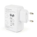 ŁADOWARKA USB UNIVERSAL WHITE 4PORT EG-U4AC-02 GEMBIRD