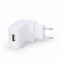 ŁADOWARKA USB UNIVERSAL WHITE EG-UC2A-02-W GEMBIRD