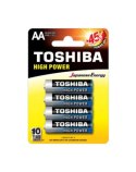 Bateria TOSHIBA HIGH POWER LR6 AA op4szt cena za 1 opakowanie