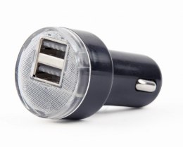 ŁADOWARKA SAMOCHODOWA USB2 EG-U2C2A-CAR-02 GEMBIRD