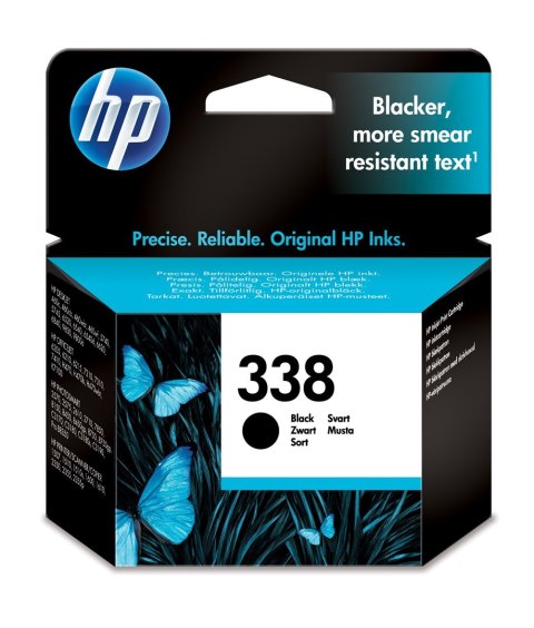 INK CARTRIDGE NO 338 BLACK/DE/FR/NL/BE/UK/SE