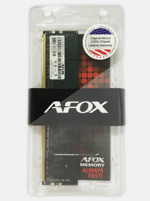 AFOX DDR4 8GB 3000MHZ MICRON CHIP CL16 XMP2 AFLD48LH1C