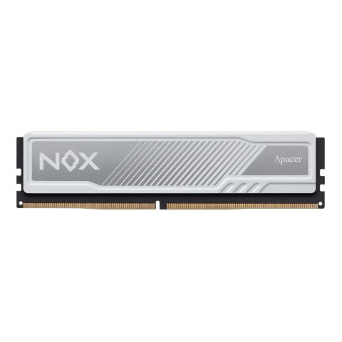 Pamięć DDR4 Apacer NOX Gaming 16GB (1x16GB) 3200MHz CL16 1,35V Biała