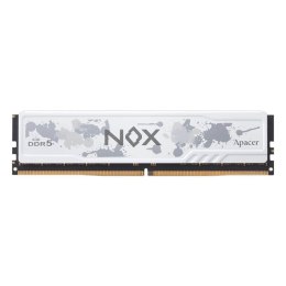 Pamięć DDR5 Apacer NOX 16GB (2x8GB) 5600MHz CL40 1,25V Biała