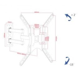 UCHWYT DO TV LED/LCD 19-56