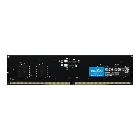 Pamięć DDR5 Crucial 8GB (1x8GB) 4800MHz CL40 1,1V