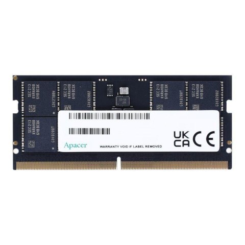 Pamięć SODIMM DDR5 Apacer 8GB (1x8GB) 4800MHz CL40 1,1V