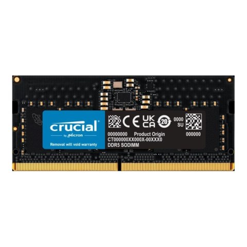 Pamięć SODIMM DDR5 Crucial 24GB (1x24GB) 5600MHz CL46 1,1V